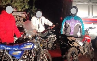 В лесу под Брестом заблудились мотоциклисты