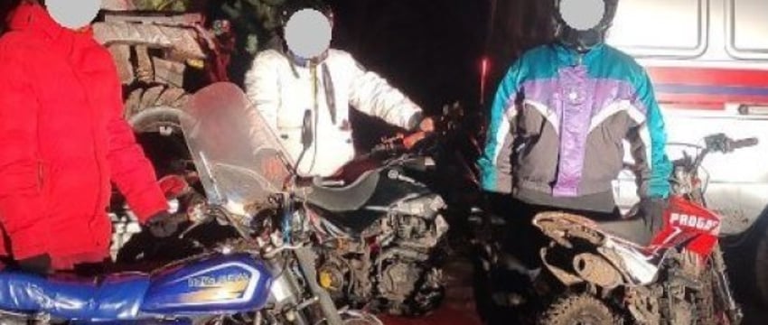 В лесу под Брестом заблудились мотоциклисты