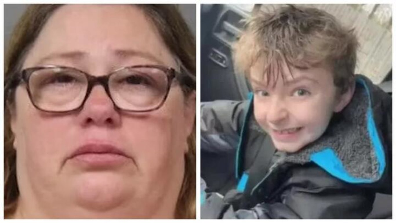 Дженнифер Ли Уилсон и ее приемный сын Дакота Стивенс. Фото: YouTube и Facebook