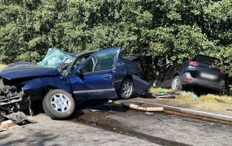 В лобовой аварии под Ивацевичами погиб один человек и пострадали четверо