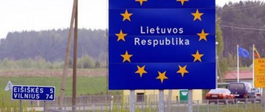 Литва не пропускает грузовики из Калининградской области