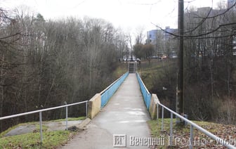 В Гродно в лесопарке Румлево реконструируют мост