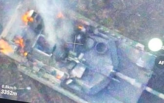 Первый танк Abrams уничтожили российские военные