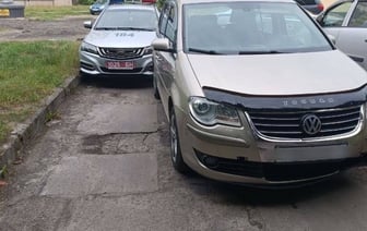Пьяный бесправник на Volkswagen пытался скрыться от ГАИ в Пинске
