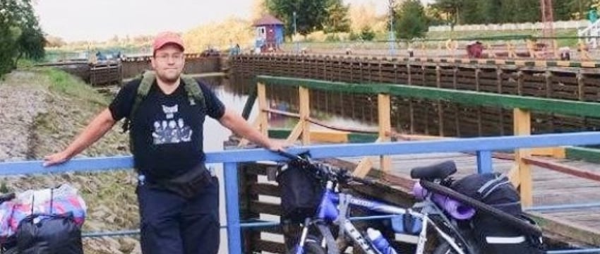 Аутентичные деревни Пинского района очаровали велопутешественника из Москвы