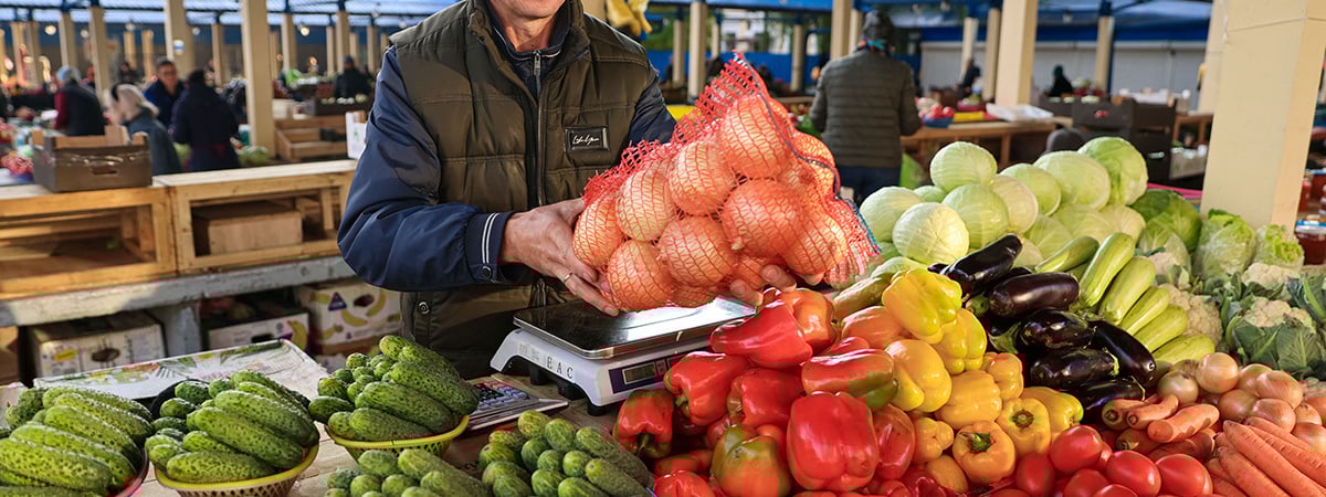Картошка — от 30 копеек, свинина — от 9 рублей. Узнали цены на сельхозярмарках в Минске и Могилеве — Фото
