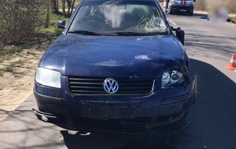 В Березовском районе водитель мопеда погиб в ДТП с Volkswagen