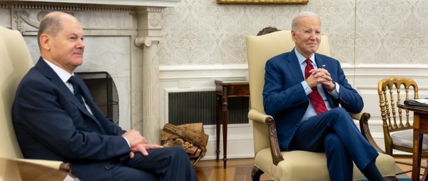 Шольц обсудит с Байденом ситуацию в Украине и на Ближнем Востоке