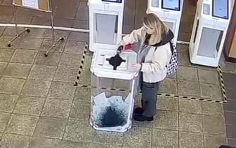 Залитые зеленкой бюллетени тоже учли при подсчетах на выборах в России