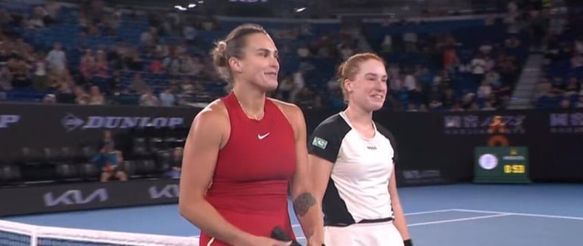 Соболенко уверенно победила в первом матче Australian Open