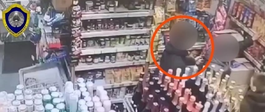 Подросток сжег товаров в магазине Минска на 180 тысяч рублей