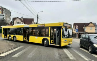 В Минске автобус сбил женщину на пешеходном переходе — Фото