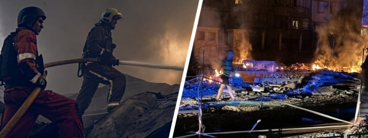 В Украине под ракетный обстрел попал детский дом — Видео