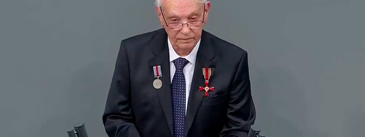 «Гитлер хотел убить меня за то, что я еврей. Сейчас Путин пытается убить меня за то, что я украинец»