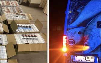 В Литве задержан польский фургон с белорусскими сигаретами