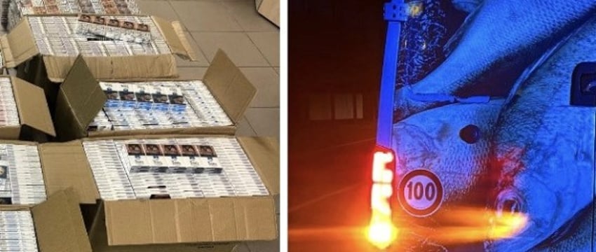 В Литве задержан польский фургон с белорусскими сигаретами