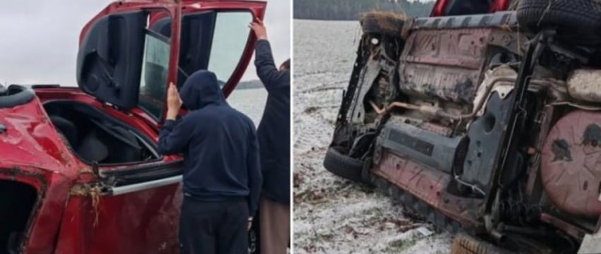 «3—5 раз перевернулись». Сын Александра Солодухи попал в ДТП