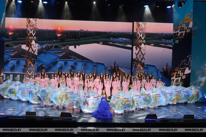Самобытную культуру Брестской области представили в Минске на фестивале «Беларусь - моя песня»