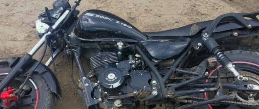 «Бесправный» мотоциклист и бесправник в Mercedes встретились в Столинском районе