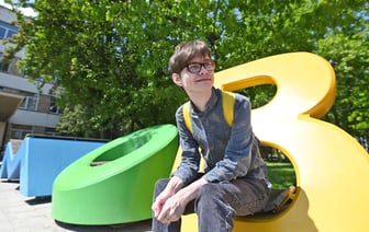 Счастливый студент с ДЦП из Гомеля