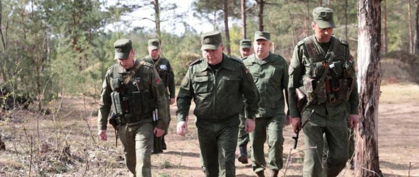 Бригадное тактическое учение с боевой стрельбой началось в четырех областях Беларуси