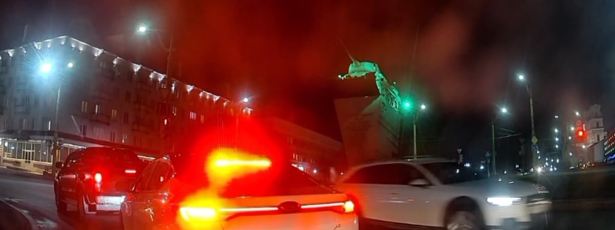 Решил развернуться  — необычный случай на дороге в Гродно