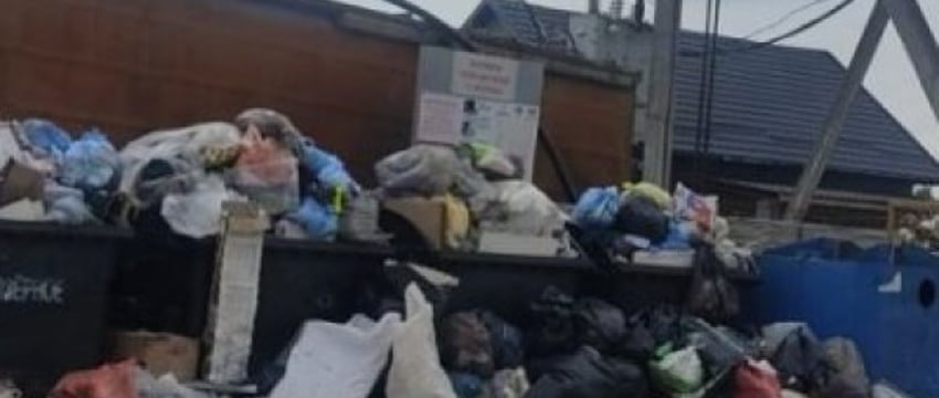 Жители Брестского района жалуются на несвоевременный вывоз мусора