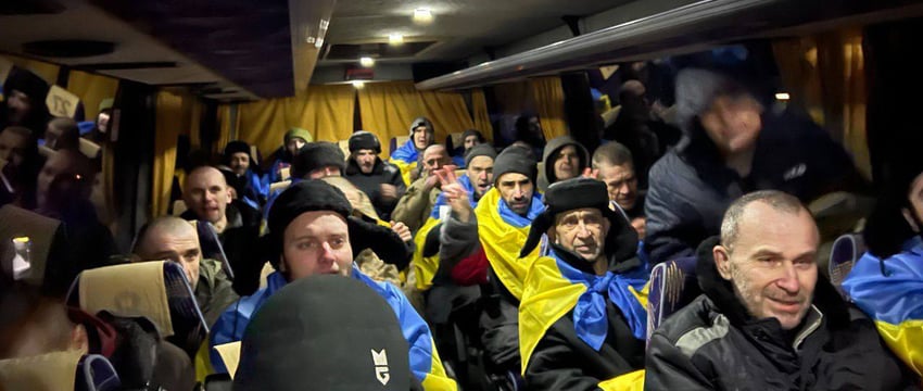 Украина и Россия провели обмен пленными