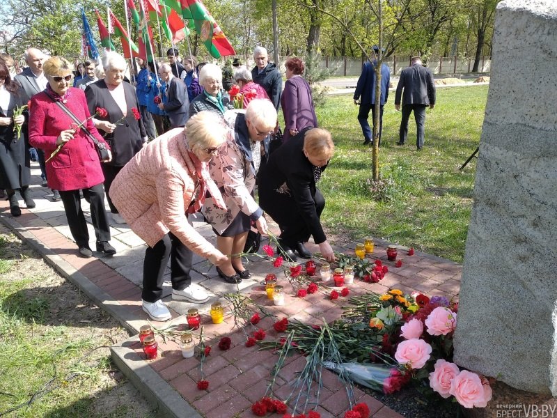 В Бресте почтили память узников концлагерей