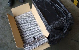 Поляки нашли сигареты на 1 млн долларов в поезде с удобрениями