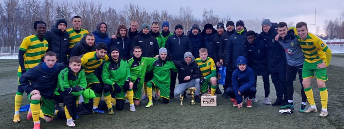 «Неман» победил «Центр футбола» на турнире в Жодино