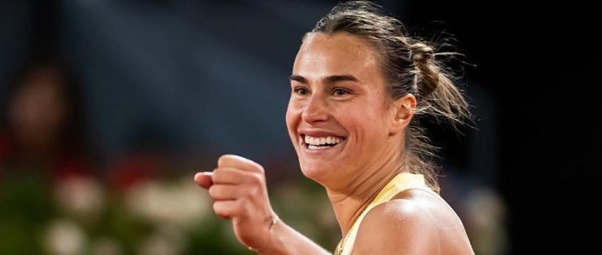 Белорусская теннисистка Арина Соболенко прошла в 1/16 финала турнира в Риме
