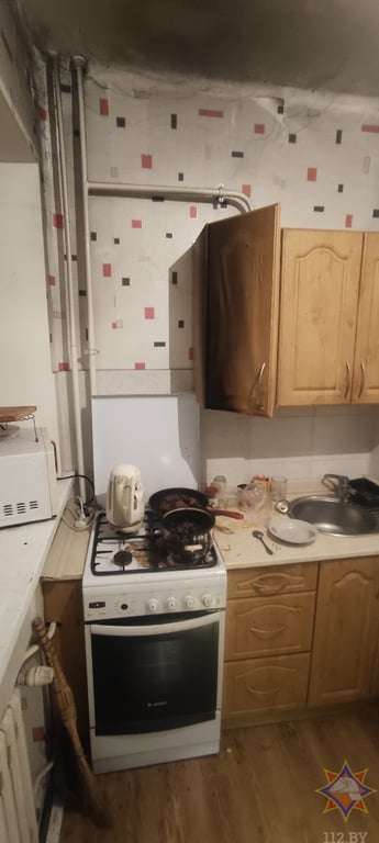В Бресте произошел пожар в квартире на ГОБК