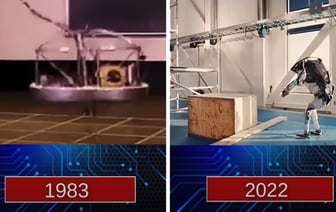 От неуклюжих машин до гуманоидов. Посмотрите, как изменились роботы за 40 лет — Полезно