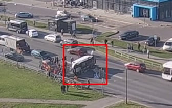 Авария в Кобрине: столкновение автомобиля скорой помощи с BMW