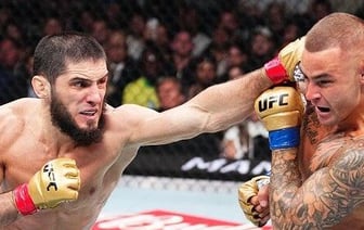 Ислам Махачев защитил чемпионский пояс UFC в бое против Дастина Порье