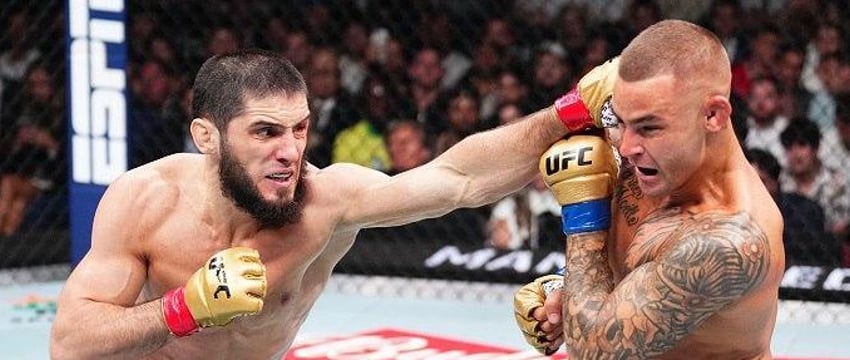 Ислам Махачев защитил чемпионский пояс UFC в бое против Дастина Порье