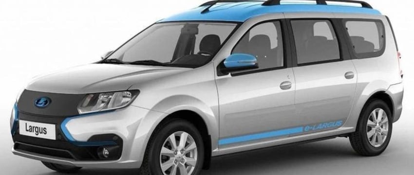 «АвтоВАЗ» разработал логотип для электрической версии Lada Largus