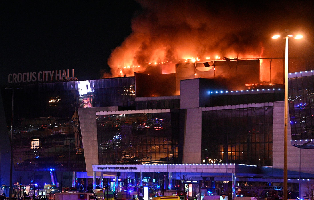 В «Крокус Сити Холл» в Москве произошла стрельба. Что известно к этому часу