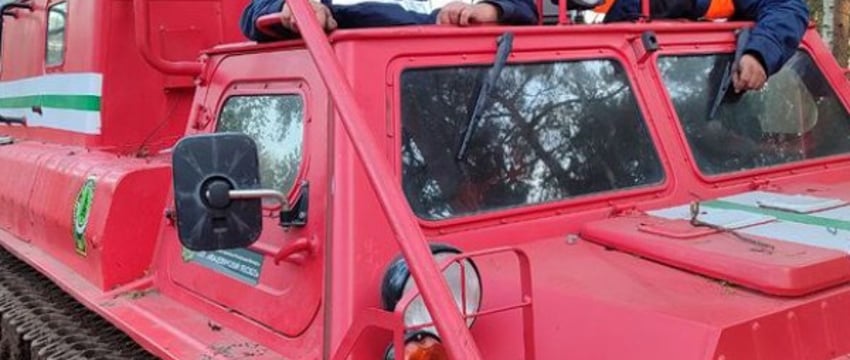 Работники лесной охраны рассказали, как справлялись с бушующим огнем в Полесском лесхозе