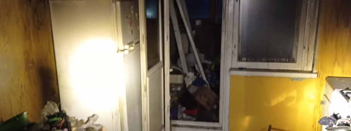 В Гродно на Курчатова горела многоэтажка — пришлось эвакуировать жильцов