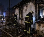 В Красносельском произошел пожар в неэксплуатируемом здании