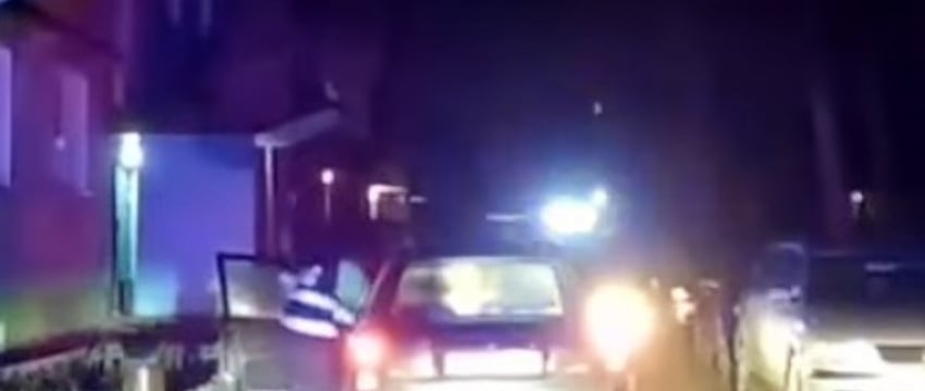 В Беларуси водитель с 3 промилле удирал от погони по тротуарам и газонам. Есть видео