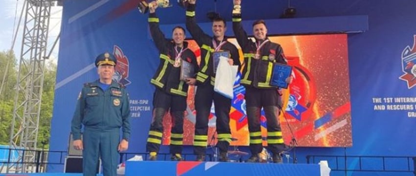 Секунда может стоить чьей-то жизни. Брестский спасатель победил на Гран-при профмастерства в Москве