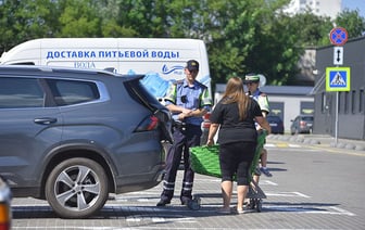 В Гомеле ГАИ ищет нарушителей на парковках
