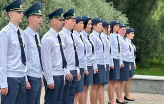 Присяга новобранцев-таможенников в Брестской крепости