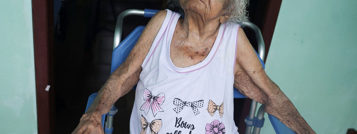 Посмотрите, как выглядит 119-летняя жительница Бразилии, которая претендует на звание самого пожилого человека в мире