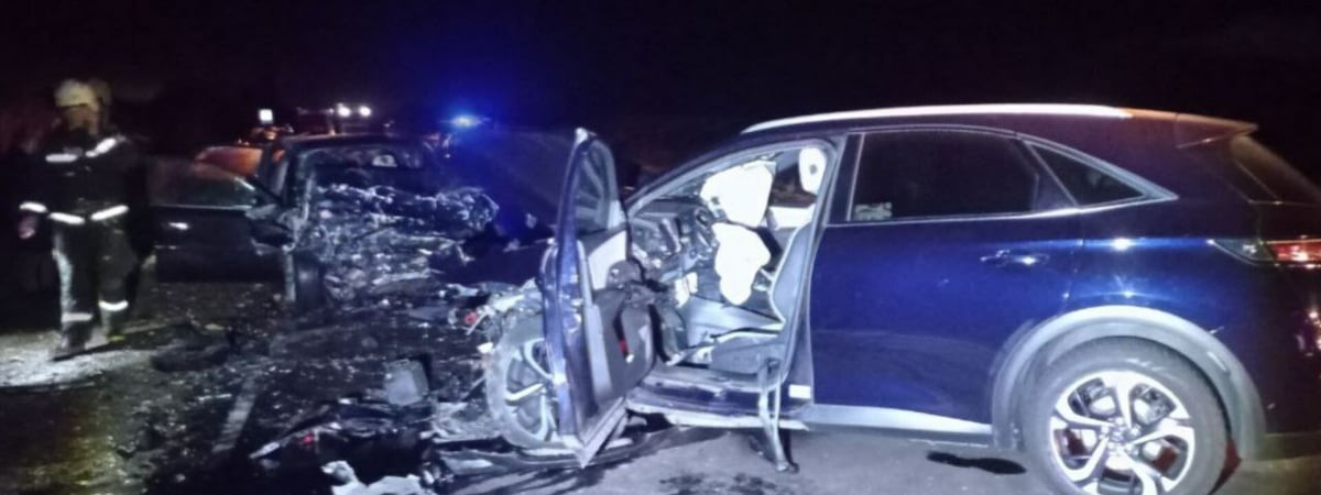 В Глубокском районе 2 авто столкнулись лоб в лоб — погибла семья — Видео