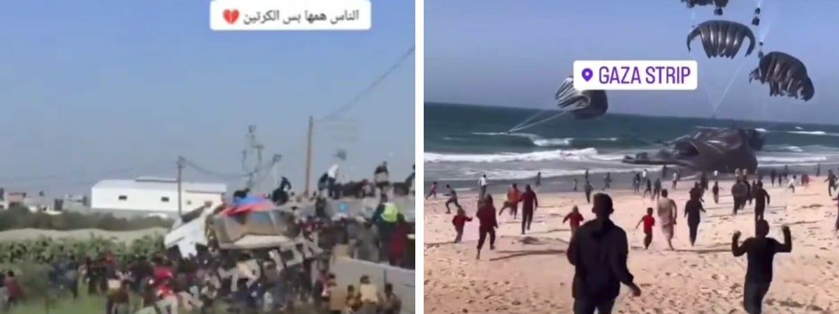 Палестинцы стали нападать на грузовики с гуманитарной помощью. В ООН нашли выход? — Видео