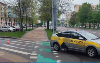 Машина такси сбила женщину в Бресте